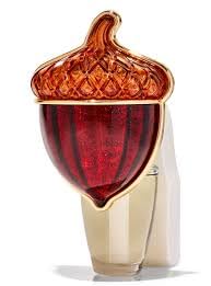 White Barn FIBER OPTIC ACORN NIGHTLIGHT Wallflowers Fragrance Plug