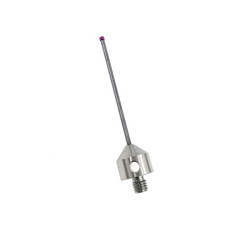 CMM Touch Probe 2mm Diameter Ruby Ball Tips Probe Stylus M5 Thread Carbide Stem 50mm Length A-5003-5230