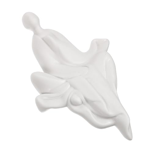 Cabilock Figurita Porcelana Blanca Adorno Buda Decoración de Salón y Reducidos