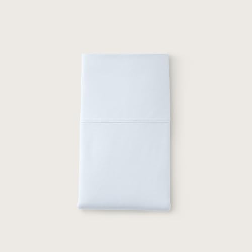 Image of Purple SoftStretch Pillowcase, Travel Size, Moisture-Wicking, Morning Mist, Light Blue