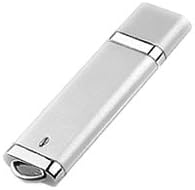 Gigaram 32GB USB 2.0 FlashDrive Rectangular with cap Silver Bulk in white box