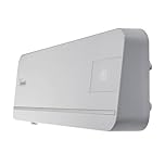 Bimar HP131 Termoventilatore a Parete Wi-Fi, Eroga Potenza in Base alla Temperatura Ambiente. Termoventilatore con Telecomando, App, Controllo Vocale, Programmatore e Oscillazione Automatica