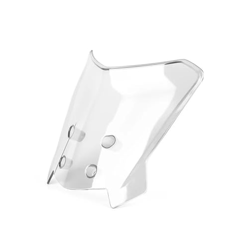 XUXRHMEAN Für 690 SMC R Enduro EXC XC XCW 125-500 Motorrad-Windschutzscheibe Motorrad Windabweiser Spoiler(Transparent)