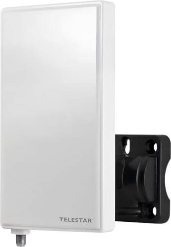 Antenne active DVB-T2 TELESTAR Antenna 3 LTE pour intérieur et extérieur Full HD blanc