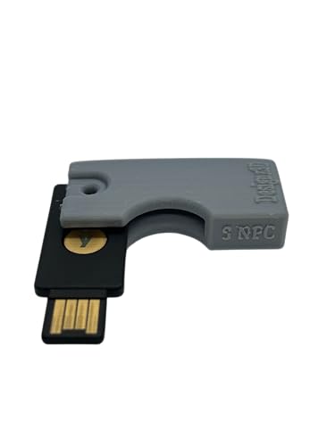 Image of Yubikey Protector Flip Case Keychain Holder (5 NFC / 5C NFC)