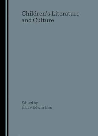 Children’s Literature and Culture book cover
