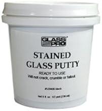 Glasspro Black Putty 1/2 Pint