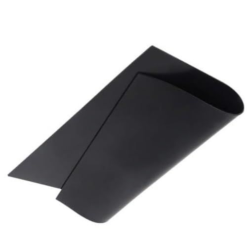 Schwarze Silikonkautschukplatte 20 x 20 Zoll – flexible Bastel- und Industriematte, 1 Stück(500x500x4mm)