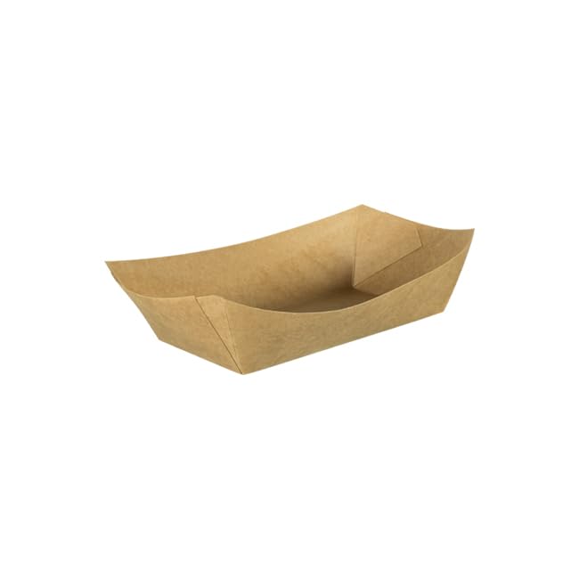 Barquettes en carton kraft 300 mL par 250