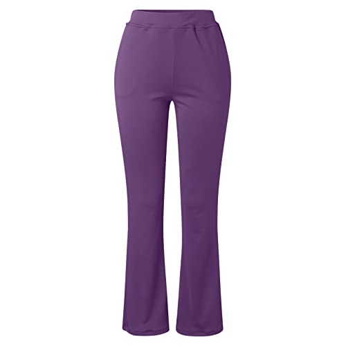 Womens Dress Pants Business Casual Work Pant with Pocket High Waist Stretchy Trousers Pull On Office Slacks3