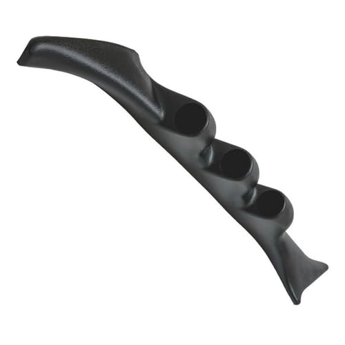 EASDCFSF 52mm Black Triple Pillar Gauge ABS Plastic for Ford for E150 2003-2008 & Club Wagon 2003-2005 for E250 2003-2008 for E350 Club Wagon 2003-2005 & SuperDuty 2003-2008 GS-391