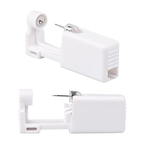 Ear Piercing Gun 6 Pieces, Painless Self Ear Piercing Kit, Aseptic Disposable Ear Piercing Kit Ear Piercing Gun with 6 Ear Studs, for Girls, Women and Men