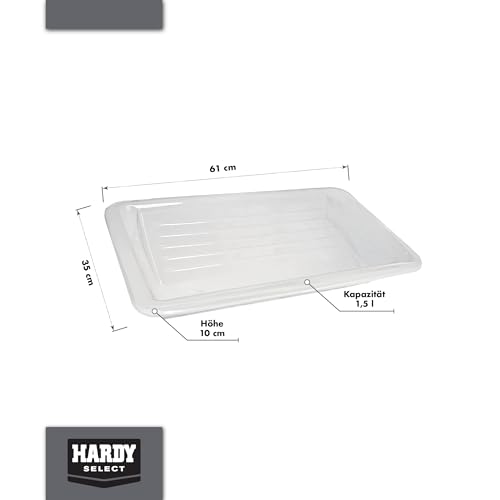 HARDY WORKING TOOLS 3in1-Set Eimer, Farbwanne und Einsatz für große Rollen