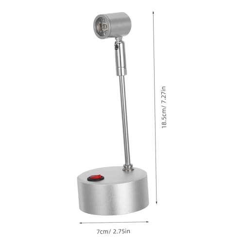 Foco LED de aluminio para vitrina de joyería Uonlytech con soporte metálico estable 3