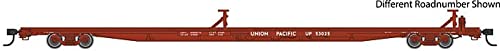 Walthers Mainline 910-5540 HO Scale 85' General American G85 Flatcar - Ready to Run - Union Pacific(R) #53030