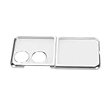 Esthétique élégante – Dotée superbe finition galvanisée, cette coque de téléphone pas seulement protectrice mais aussi une pièce maîtresse. Son design élégant attirera certainement l'attention de vos amis et collègues, rehaussant l'apparence générale de votre P50 Pocket. Faites une mode avec ce bel accessoire.