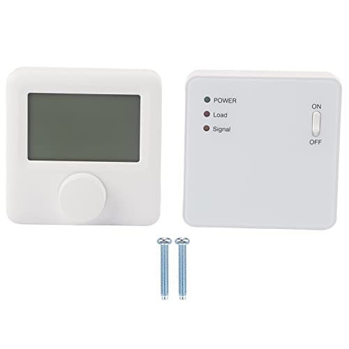 Termostato de calentamiento inalámbrico XTEVU, controlador de temperatura LCD digital para caldera colgada de pared, termostato programable RF para el de calefacción en el hogar