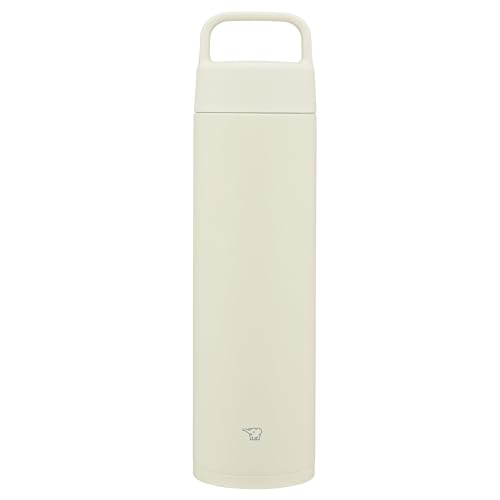 Image of Zojirushi SM-RS65-WZ Stainless Steel Mug, Water Bottle, 22.9 fl oz (650 ml), Handle Type, Dishwasher Safe, Seamless Hill, Only 2 Cleaning Points