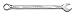 URREA Combination Wrench - 5/16" Full Polished 12-Point Dual Wrench with 30? Box End Recover Angle & 15? Open End Recovery Angle - 1210