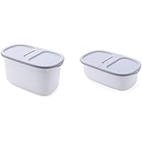 密閉米びつ　4キロ Amazon｜米びつ 4kg+8kg 保存容器 ライスストッカー おしゃれ