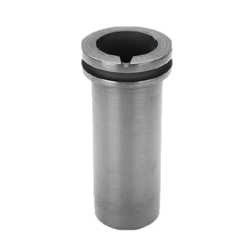 RGYBAO Crisoles de grafito de 1/2/3 kg, hornos de taza negra, antorcha, fundición, refinación, oro, plata, cobre, latón, aluminio
