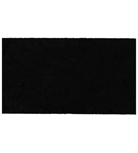 Theodore Magnus Natural Coir Doormat With Non-Slip Backing - 17 X 30 - Outdoor/Indoor - Black - Coir-1730-15-Black #TOP9