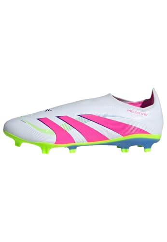 adidas Performance Predator League LL FG Celestial Victory Weiß weissrosagelb, 47 1/3 Unisex – Ansicht 1