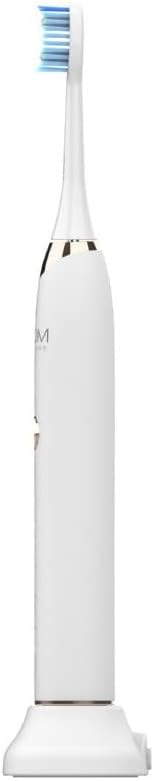OSOM Oral Care Sonic Toothbrush on charging base, side view