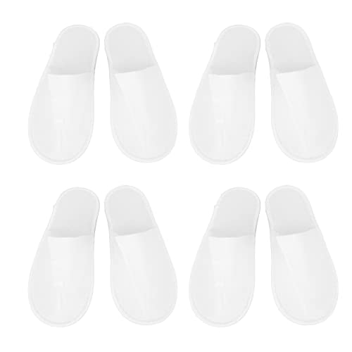 Chinelos Descartáveis ​​brancos, Chinelos Macios de Hotel 18 Pares à Prova d'água para Hóspedes Mas