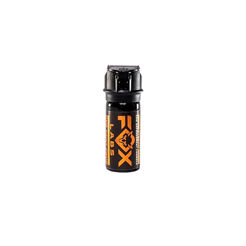 Fox Labs One Point Four Pepper Spray | Double Heat Formula | 1.4% MC, 4% OC Police Strength Pepper Spray for Self Defense, 5.3M SHU, Flip Top Safety with UV...