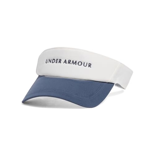 Under Armour Men's Iso-Chill Launch Run Visor, 114 White, OSFM - image 1