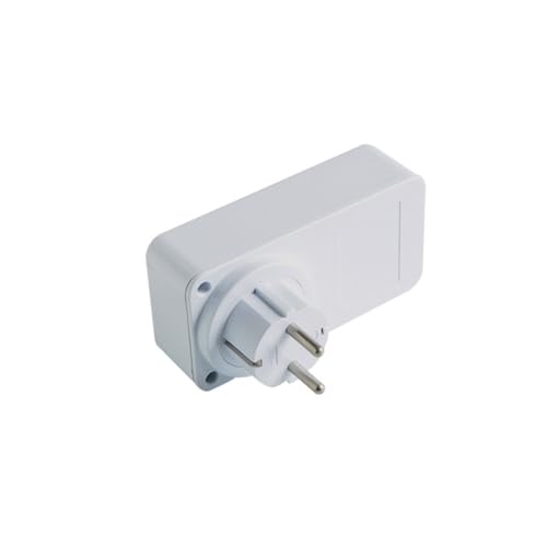 FONDOTIN Temporizador Digital Programable con Relé Control de Enchufe Inteligente para Electrodomésticos y Seguridad Hogar Compatible con Programación Diaria y Función de Ahorro Energético