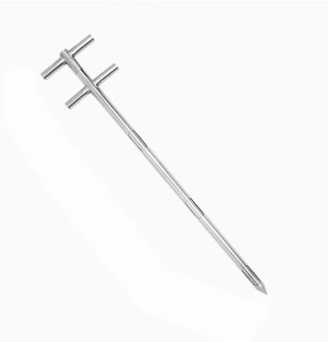 Grain Probe Sampler Powder Sampler,Pointed Design, 32/38mm Diameter,for Measuring Size of Rice and Corn(Size:1.2 M (4 Ft),Color:32 Mm (1.25in))