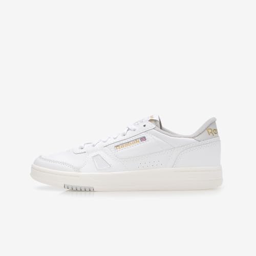 Reebok Unisex's Lt Court Sneaker, White Chalk Grey1, 36 EU