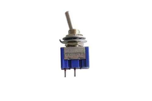Interrupteur à bascule 2 broches ON-OFF MTS-101 mini commutateur rotatif et électronique 6A 250VAC