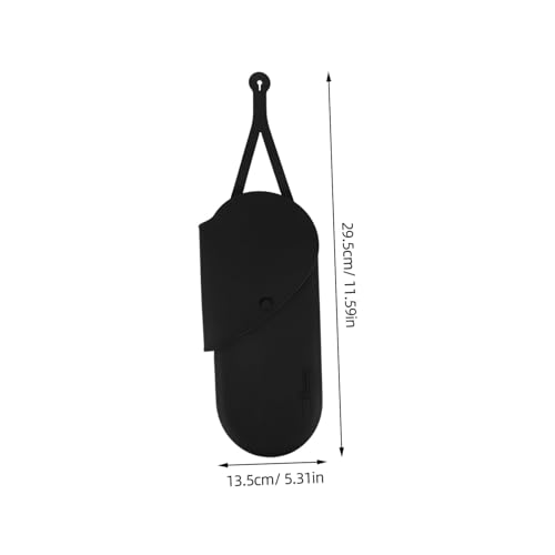 Bolsa portátil de silicona FRCOLOR para rizador y plancha de pelo, funda de viaje para herramientas de peinado calientes, práctica y diseñada para uso en casa y salón miniatura 2