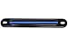 LFPartS Reflective Thin Blue Line dome insert badge for License plate (Thin Blue Line)