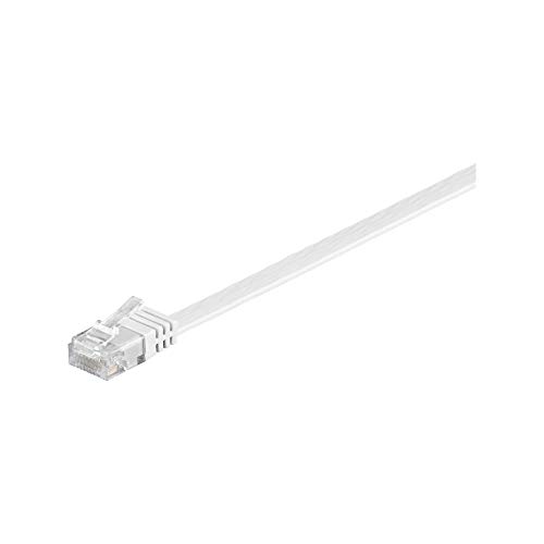 Cable Flat-Patch CAT 6 Goobay 3 m Blanco miniatura 2
