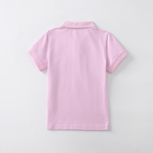 Girls Polo Shirt Short Sleeve Shirt for School Uniform Polo Shirts2