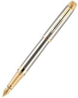 Parker Odyssey Brushed Metal| Gold Trim |Fountain Pen Price In India
