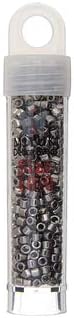 Miyuki Delica 8/0 RD 5.2gms Japanese Seed Beads - Steel - D21