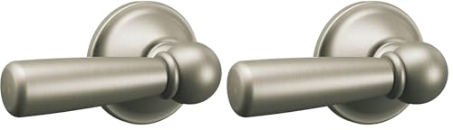 Image of Moen DN6801BN Sage Inspirations Toilet Tank Lever, Brushed Nickel (Pack of 2)