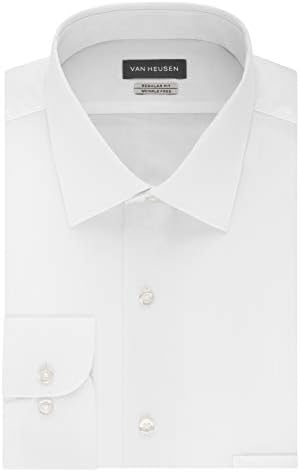 van heusen men's classic fit herringbone dress shirt Cronbie Long Sleeve Stain Shield Shirt Herringbone Print main image 0