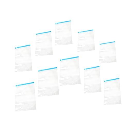 Hohopeti Efficient Travel Vacuum Bags 10pcs Compression Sealing Pouches for Clothing Bedding Pillow