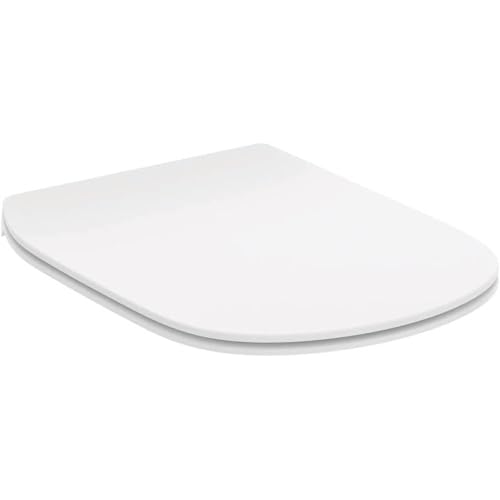 Ideal Standard Tesi Sedile WC, Forma a D, Sedile del