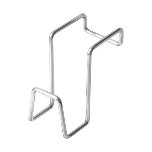 Soporte de Almacenamiento para Esponjas del Fregadero - Organizador de Esponjas para Platos para Fregadero Doble Cubeta - Accesorio Resistente de Acero Inoxidable para Estropajos, Jabón, Cepillos y To