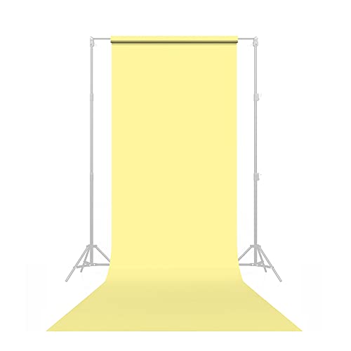 Savage Seamless Paper Photography Backdrop - Color #93 Lemonade, Size 53 Inches Wide x 36 Feet Long, Backdrop for YouTube Videos, Streaming, Interviews and Portraits - Made in USA
