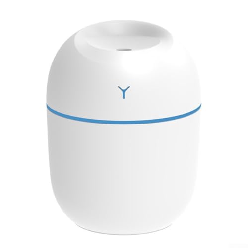 MeevrgR Humidificador de salida ajustable con tanque grande | Funcionamiento silencioso para dormitorios, oficinas, guarderías (Y-blanco) MeevrgR Humidificador de salida ajustable con tanque grande | Funcionamiento silencioso para dormitorios, oficinas, guarderías (Y-blanco)