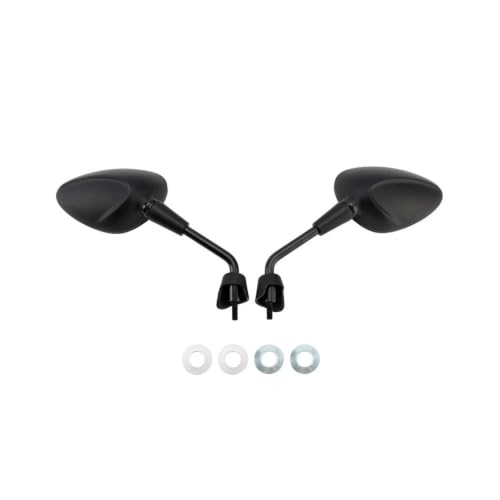 Espejos negros Shorty para GTS 125 retrovisores con acabado mate premium