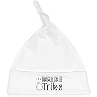 Unisex knotted baby hat Made from super soft 100% cotton Printed on one side with a unique design One size (approx. 32cm) stretch fit Machine washable